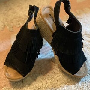 Minnetonka fringe wedges